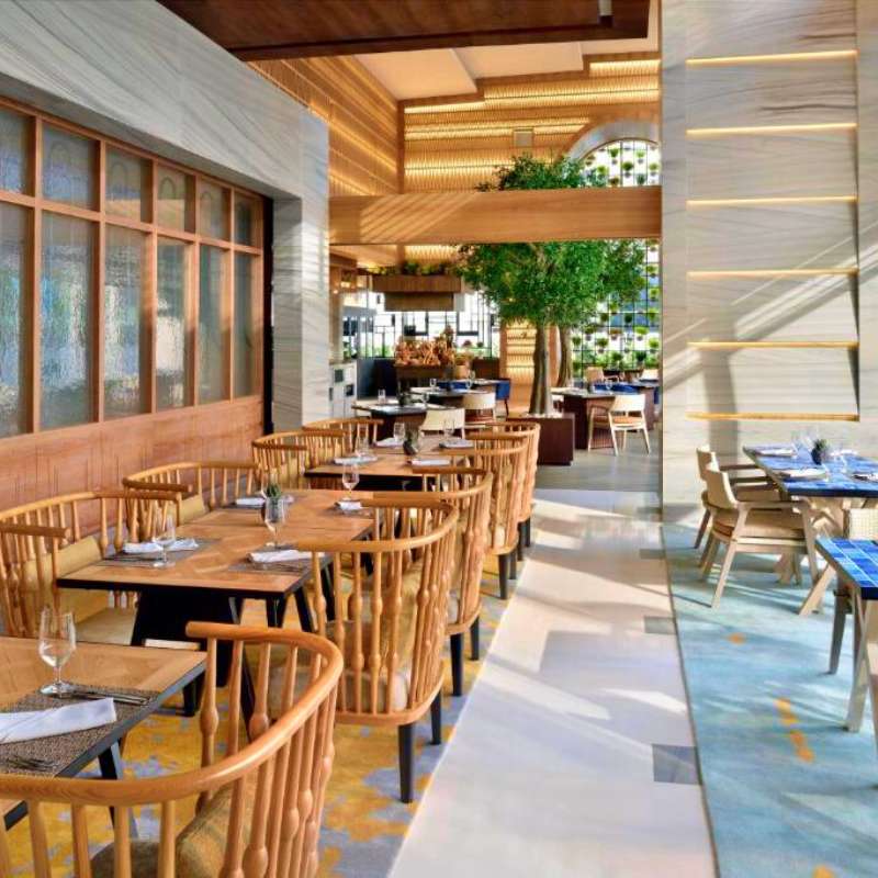Crown Plaza Marina Crowne Plaza Marina Dubai dinning area